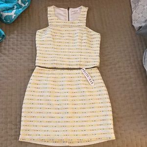 2 piece top and skirt